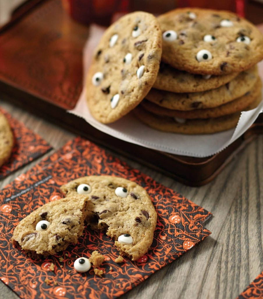 Halloween Cookies Recipe
 Spooky Halloween Eyeball Cookies Recipe