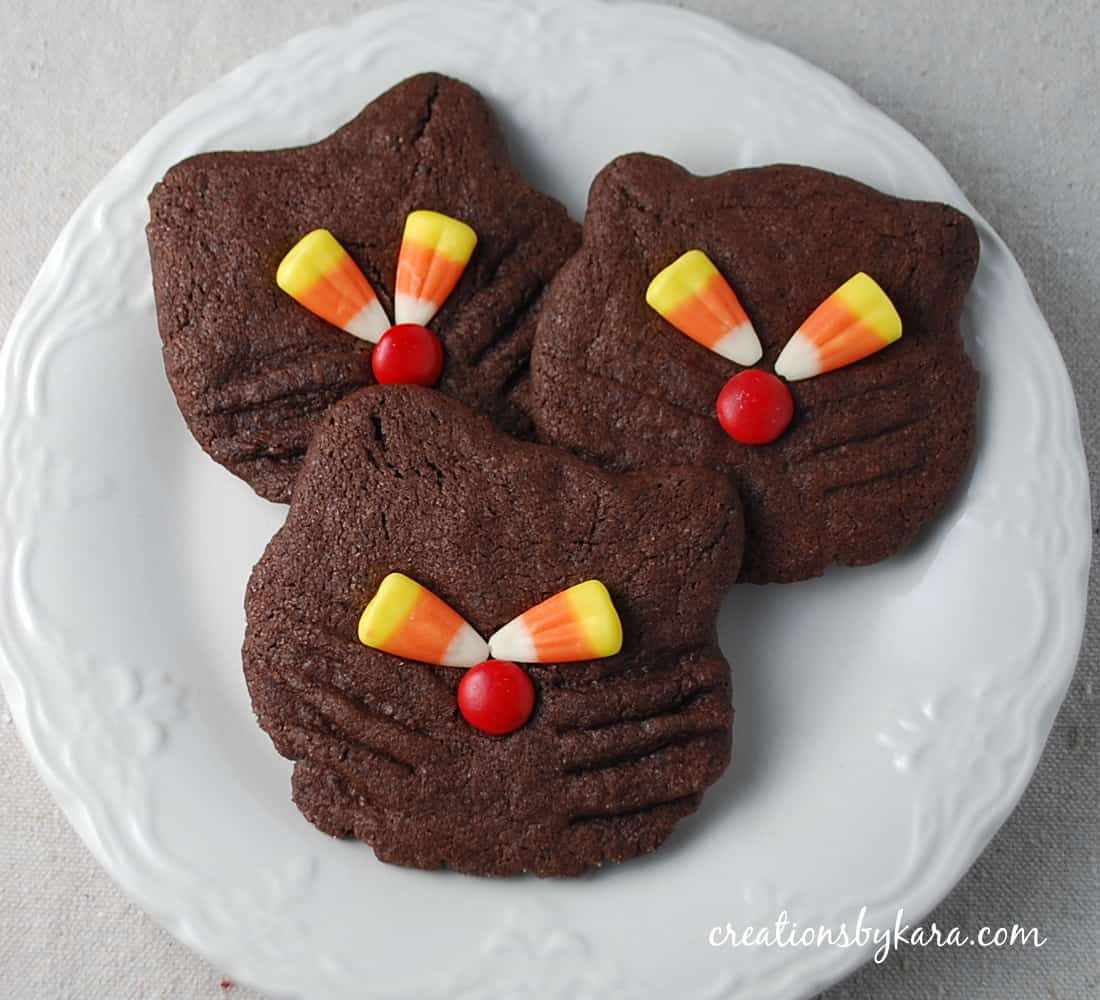 Halloween Cookies Recipes
 Halloween Recipe Black Cat Cookies