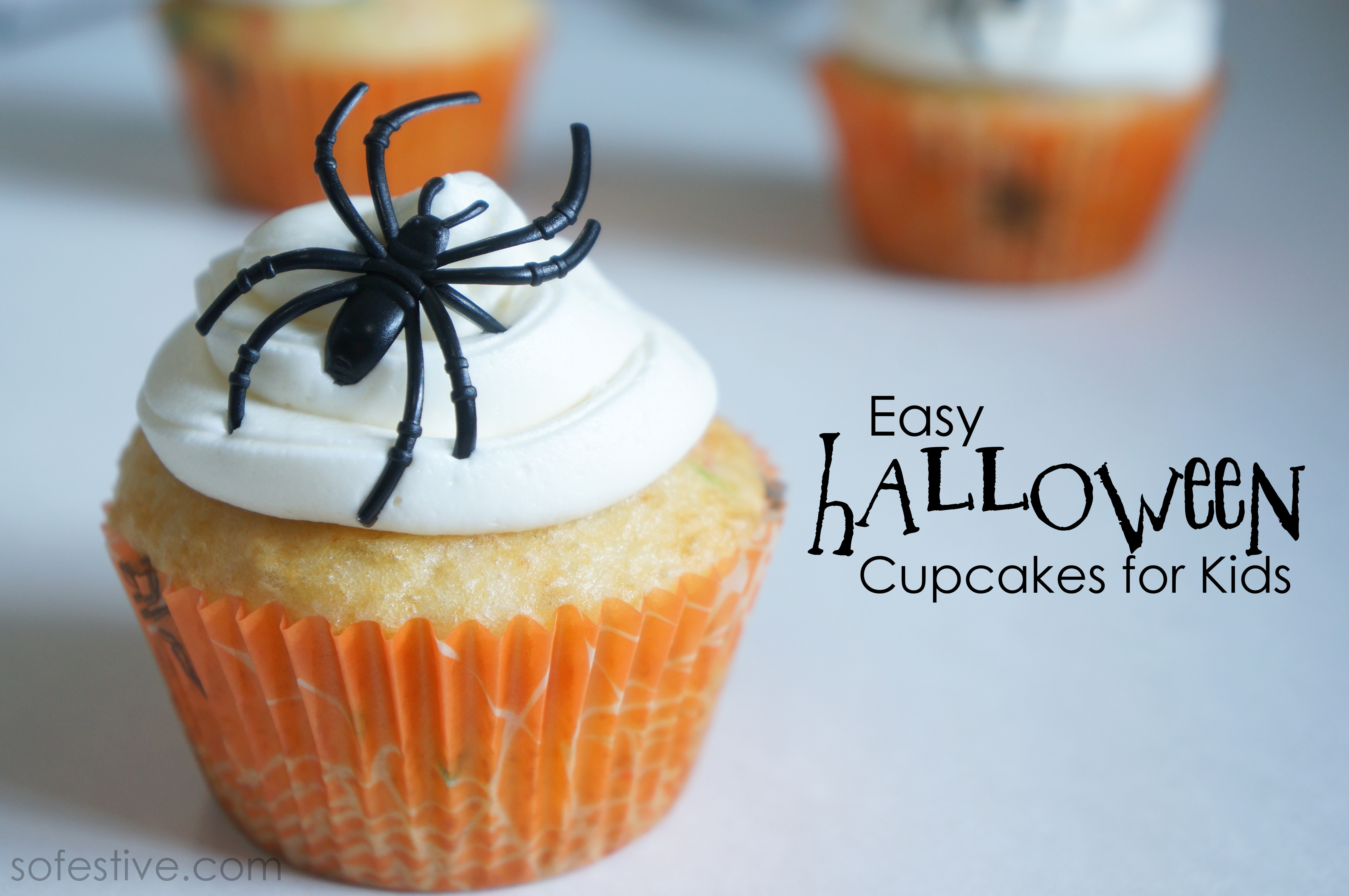 Halloween Cupcakes For Kids
 Easy Halloween Cupcakes for Kids So Festive