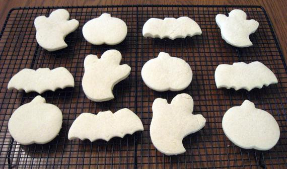 Halloween Cut Out Cookies
 Halloween Cookies Cut Out Cookies Ghost Cookies Bat