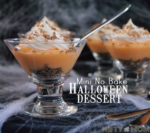 Halloween Desserts No Bake
 No Bake Halloween Dessert recipe