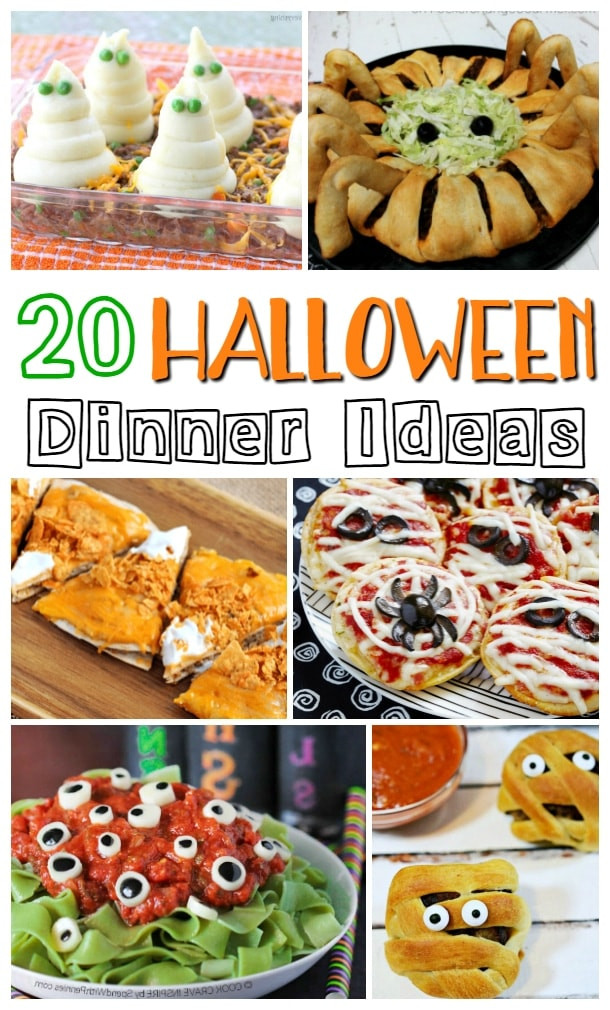 Halloween Dinner Recipes
 Halloween Dinner Ideas