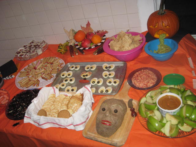 Halloween Dips And Spreads
 Thoughtful Eating Halloween Party Spread