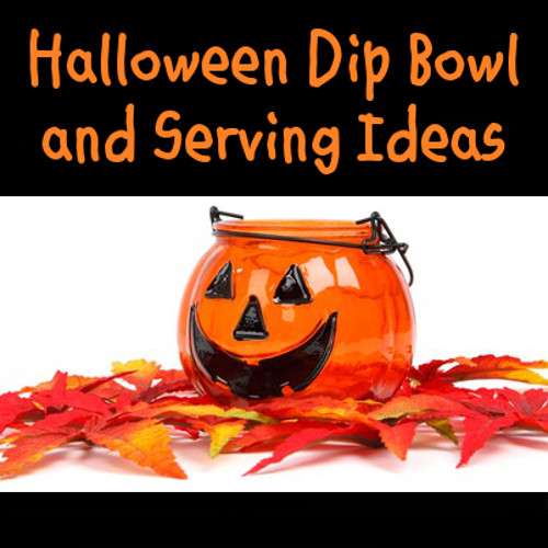 Halloween Dips And Spreads
 Halloween Dip Bowls and Serving Dips Ideas