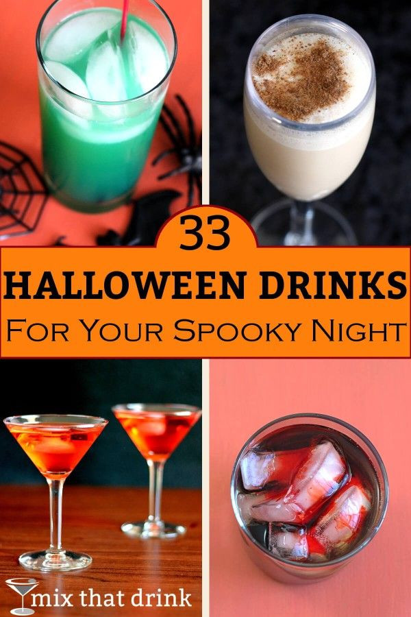Halloween Drinks Alcohol
 33 Halloween drinks for your spooky night