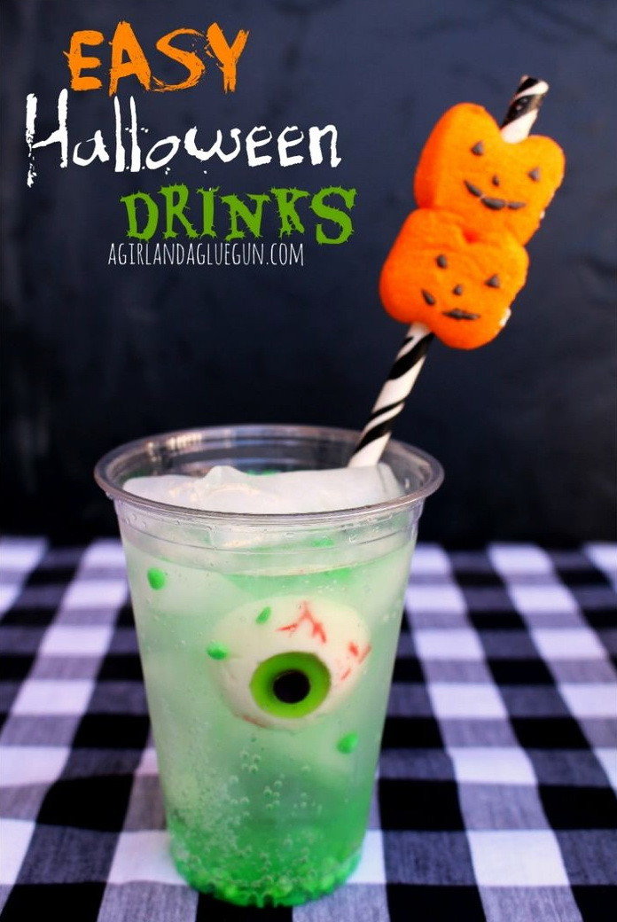 Halloween Food And Drinks
 Spooky Eyeball Halloween Drink – Best Cheap Easy & Fast