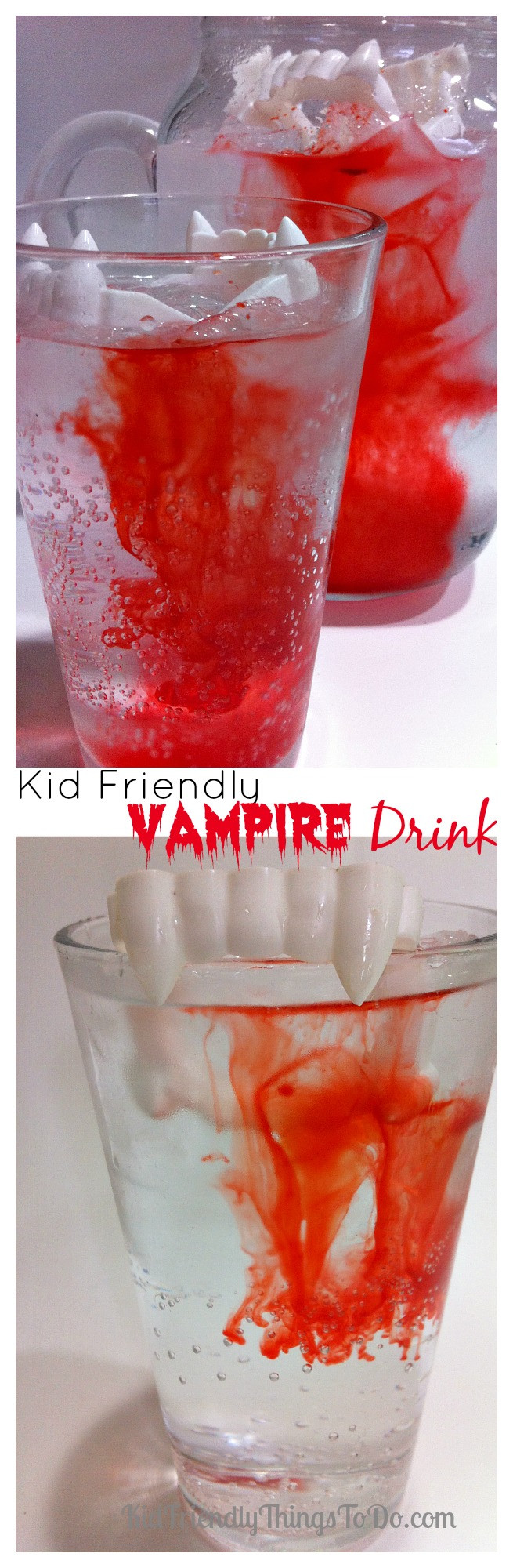Halloween Foods And Drinks
 Kid Friendly Halloween Vampire Drink