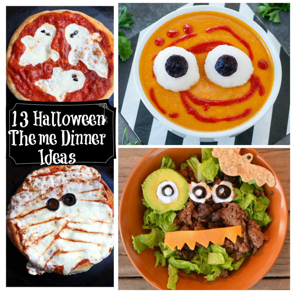 Halloween Inspired Dinners
 13 Healthy Halloween Themed Dinner Ideas