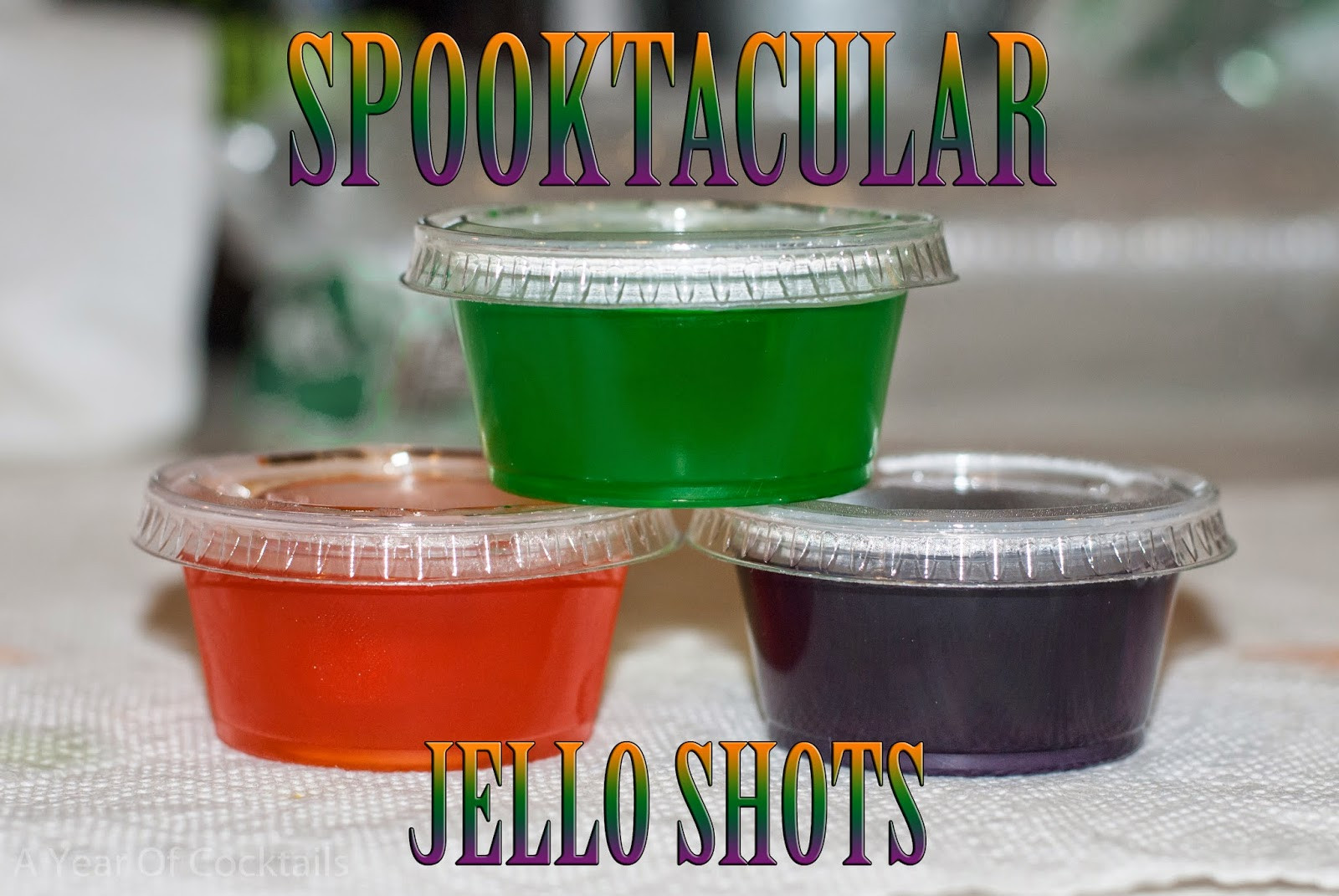 Halloween Jello Shots And Drinks
 Halloween Jello Shots A Year of Cocktails