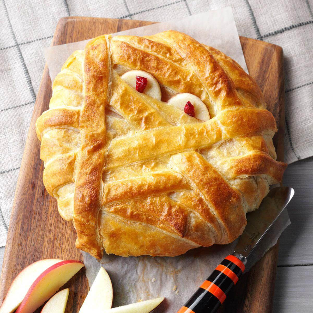 Halloween Main Dishes For Potluck
 Mummy Wrapped Brie Recipe