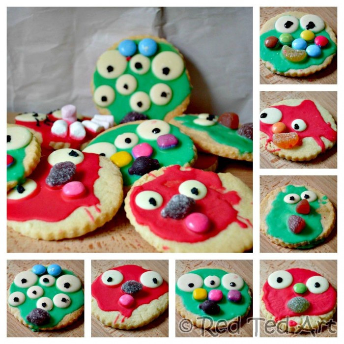 Halloween Monster Cookies
 Monster Cookies Easy Baking for Kids