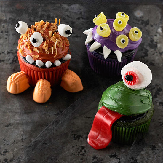 Halloween Monster Cupcakes
 BEST Halloween Treats