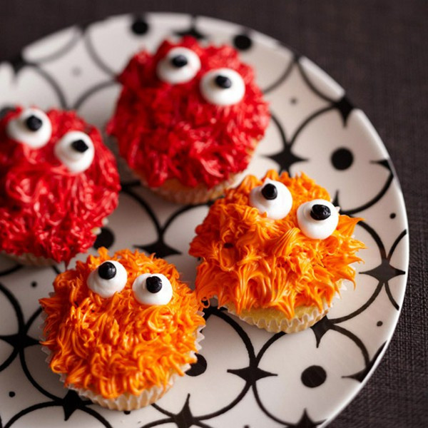 Halloween Monster Cupcakes
 Halloween Party Recipes – Spooky Cupcakes Baking – Fresh