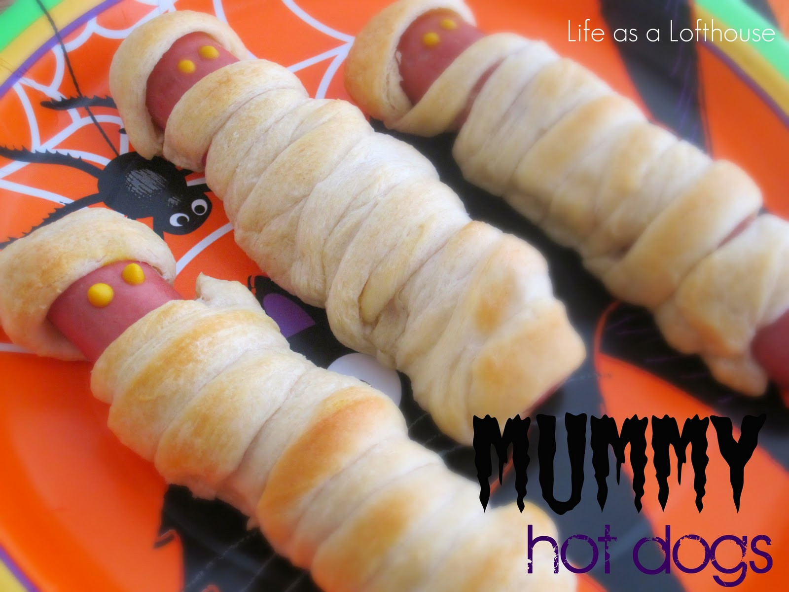 Halloween Mummy Hot Dogs
 Friday Finds Halloween Eats and Treats