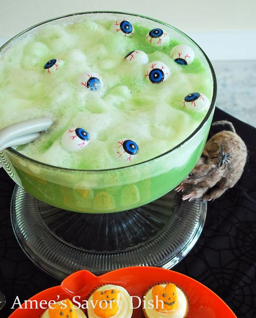 Halloween Punch Bowl Recipes
 Bubbly Witches Brew Recipe