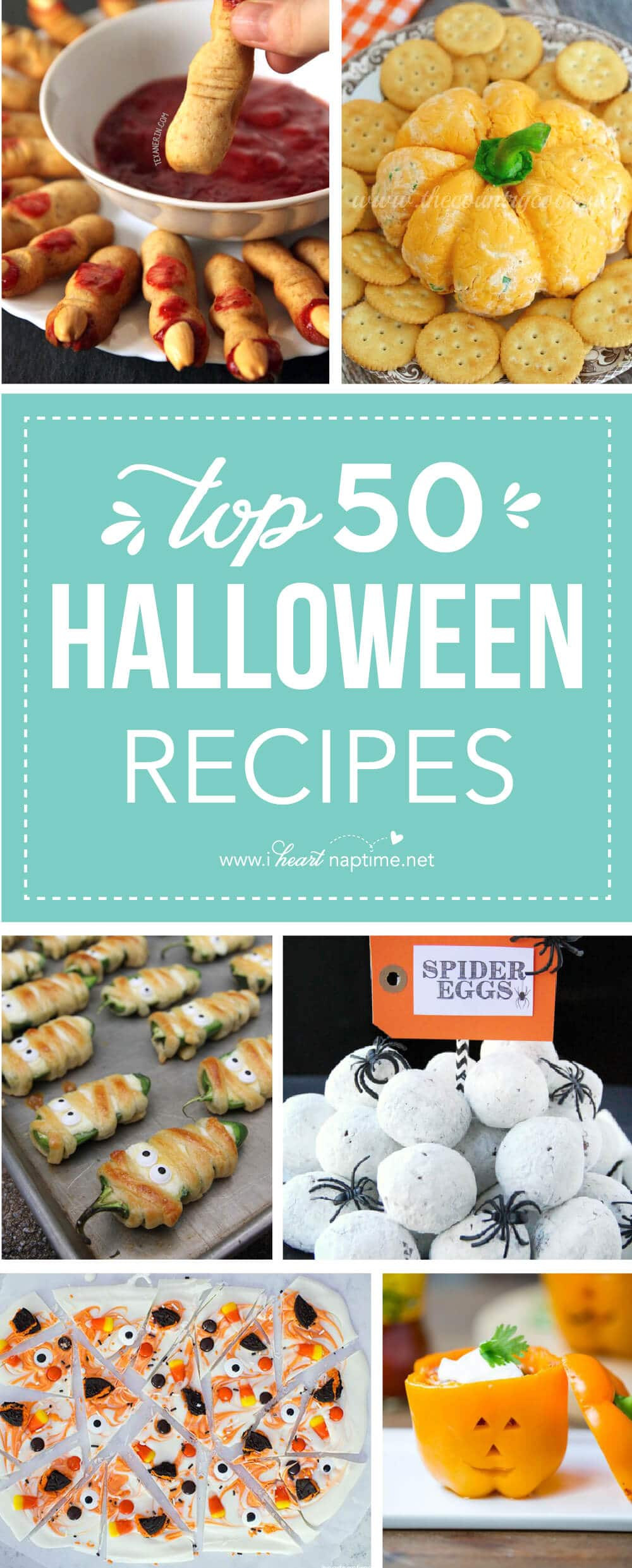 Halloween Side Dishes For Parties
 Top 50 Halloween Recipes I Heart Nap Time