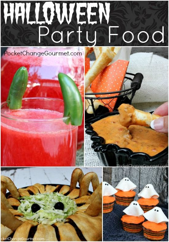 Halloween Side Dishes For Parties
 141 best images about Spooky food on Pinterest