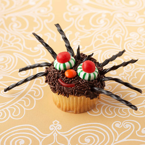 Halloween Spider Cupcakes
 50 Halloween Treats