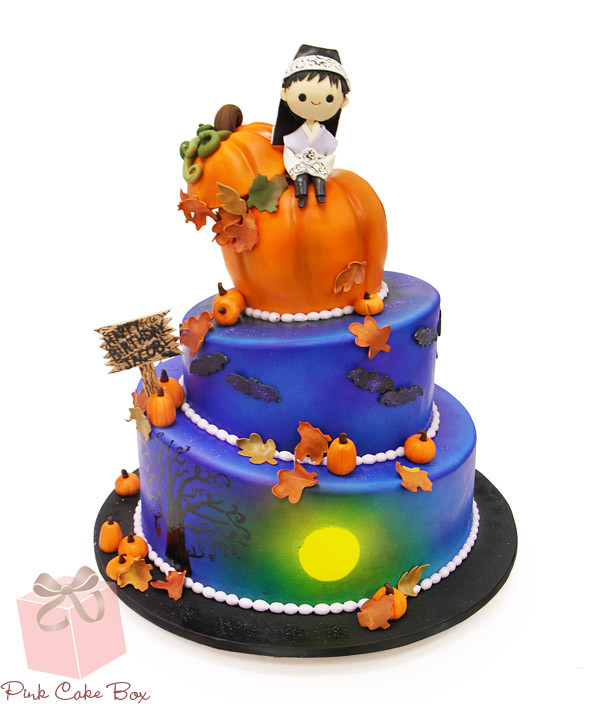 Halloween Themed Birthday Cakes
 16 SPOOKtacular Halloween Cake Ideas Pink Cake Box