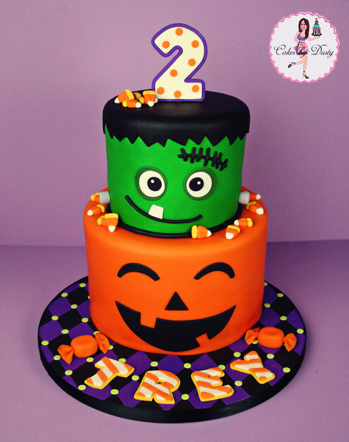 Halloween Themed Birthday Cakes
 Cakes by Dusty Trey s Halloween Birthday Cake