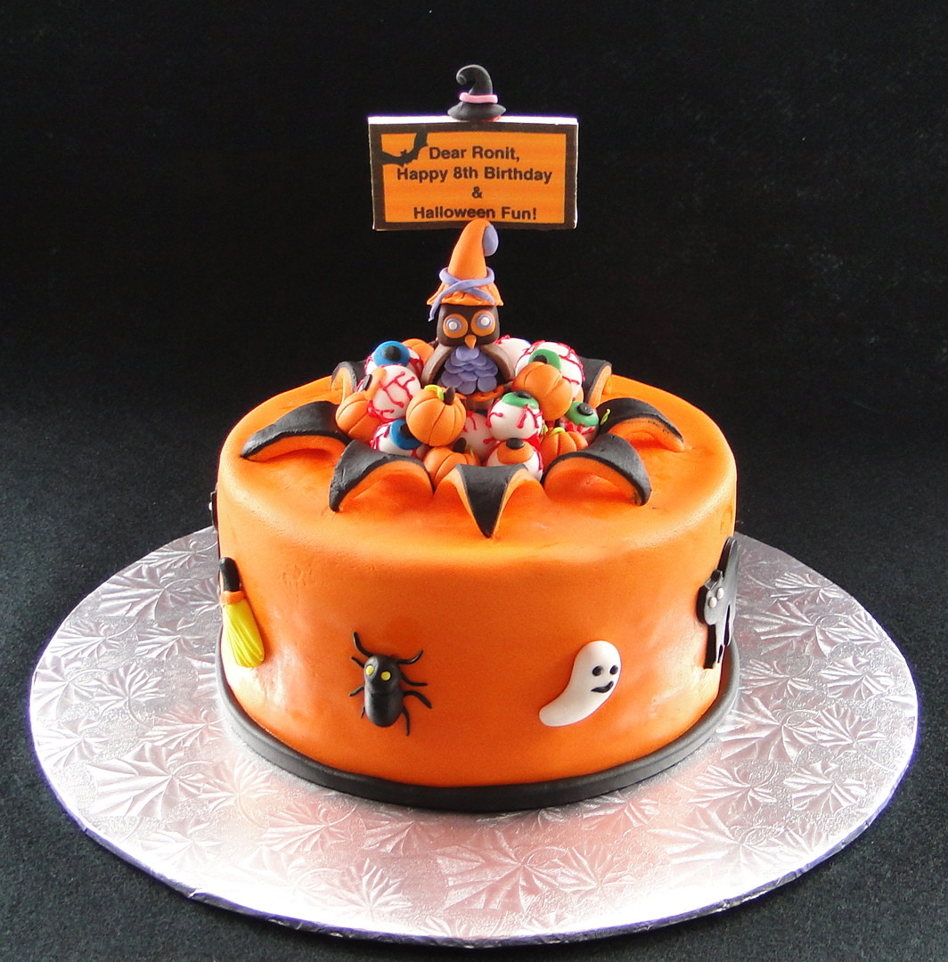 Halloween Themed Birthday Cakes
 Baking Maniac GF Halloween Themed Birthday Cake