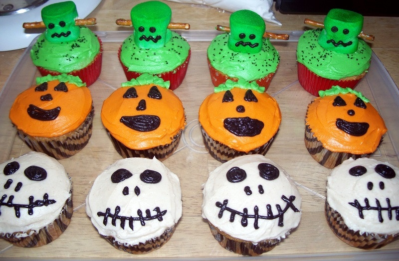 Halloween Themed Cupcakes
 The Tiny Tyrant s Kitchen Halloween Cupcakes