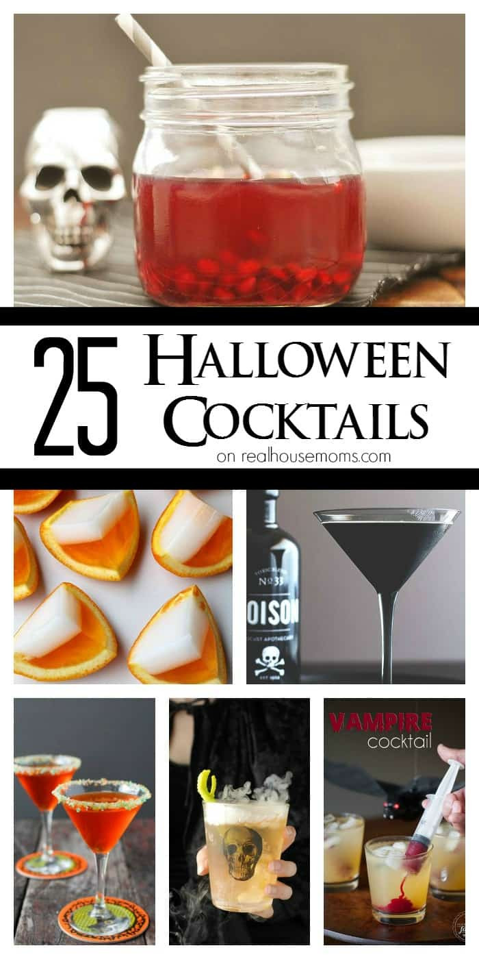 Halloween Themed Drinks
 25 Halloween Cocktails ⋆ Real Housemoms