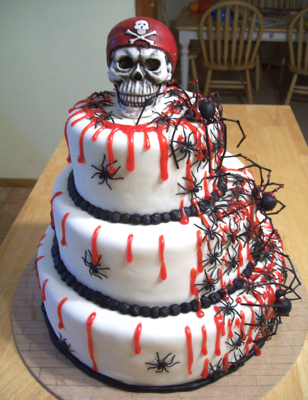 Halloween Themed Wedding Cakes
 Halloween Themed Wedding Cakes