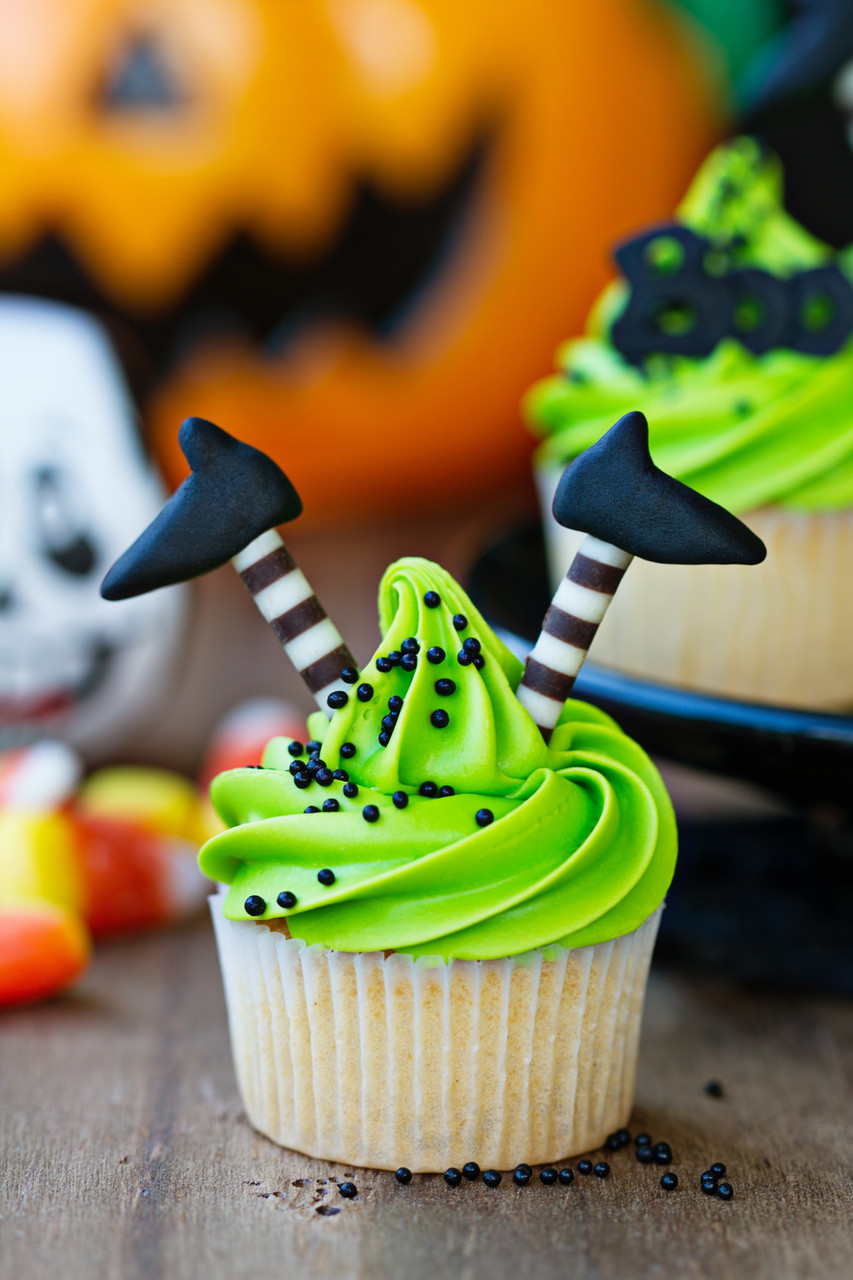 Halloween Witch Cupcakes
 Halloween Cupcake Ideas