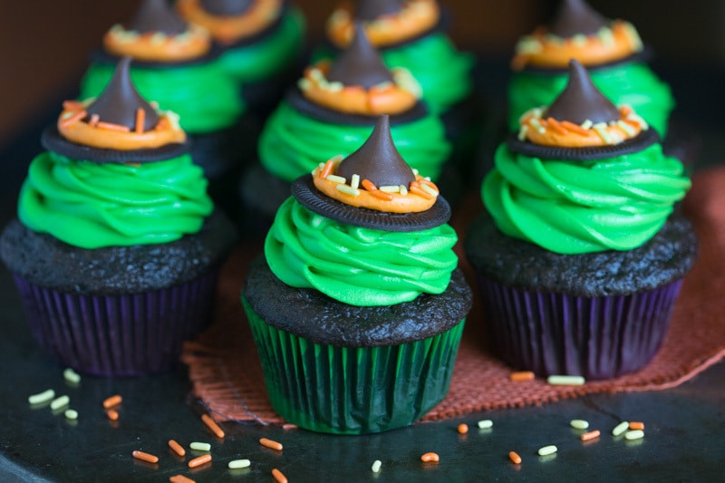 Halloween Witch Cupcakes
 Witch Hat Cupcakes Tastes Better From Scratch