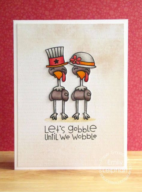 Happy Thanksgiving Jive Turkey
 244 Best images about Paper Smooches Cards on Pinterest