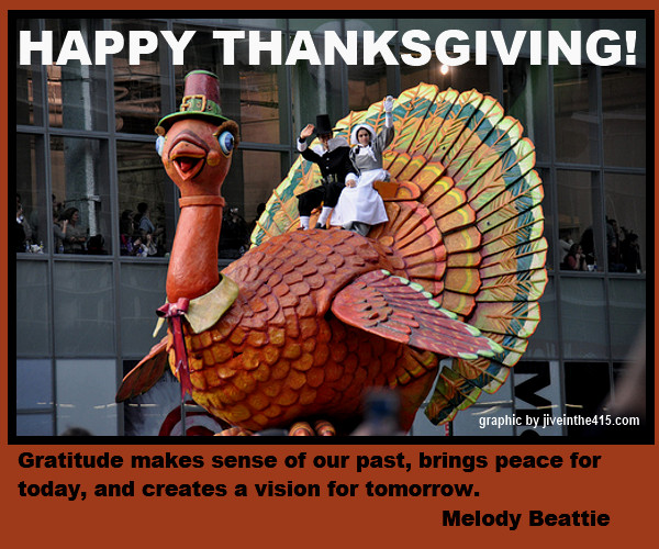 Happy Thanksgiving Jive Turkey
 Jive in the [415] Blog