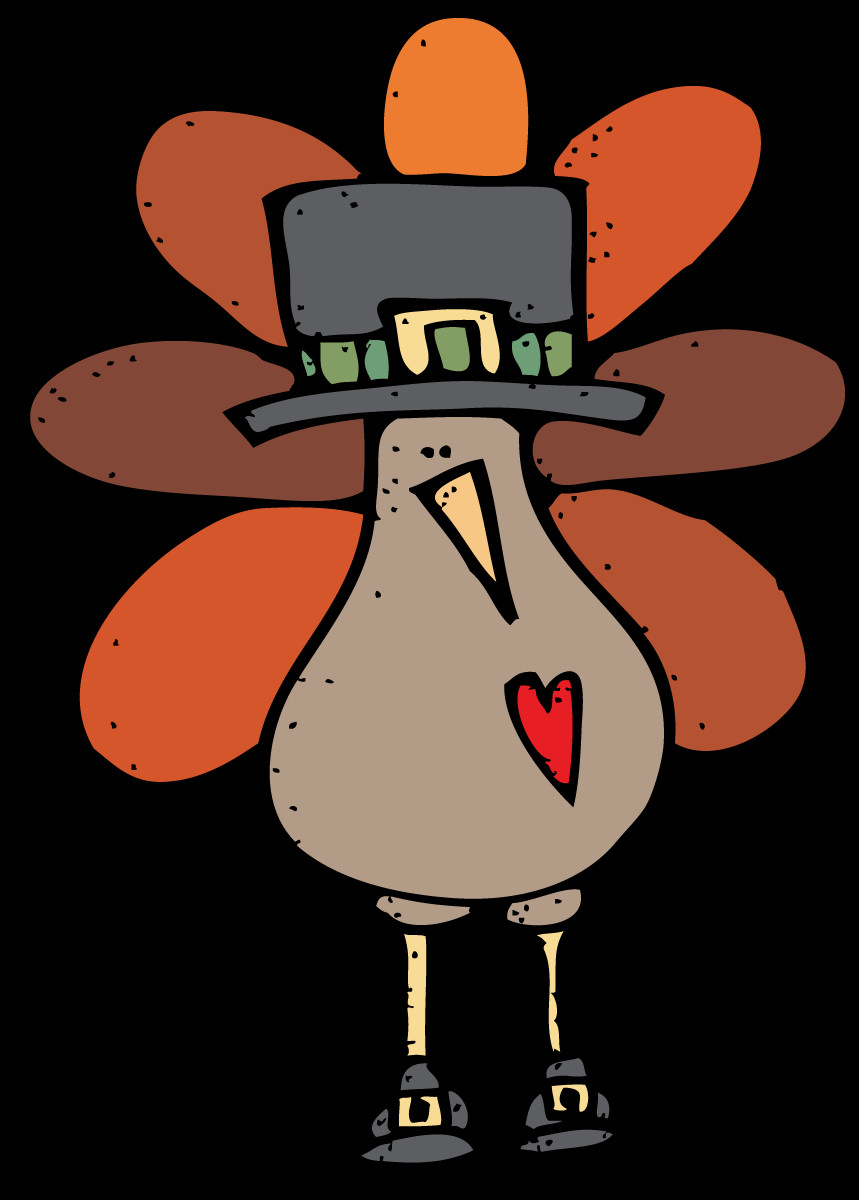 Happy Thanksgiving Turkey Clipart
 MelonHeadz November 2011