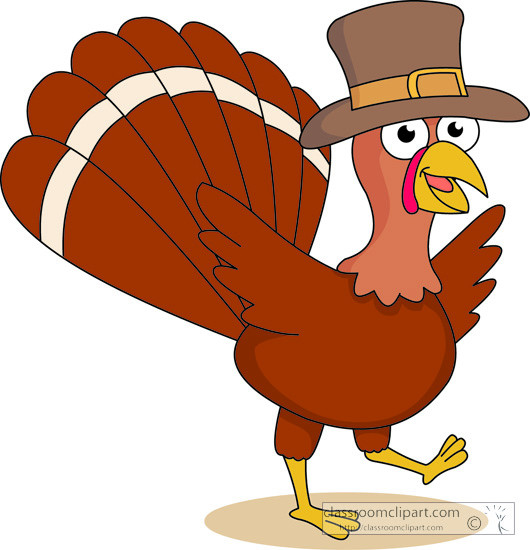 Happy Thanksgiving Turkey Clipart
 Thanksgiving Clipart happy turkey dancing thanksgiving