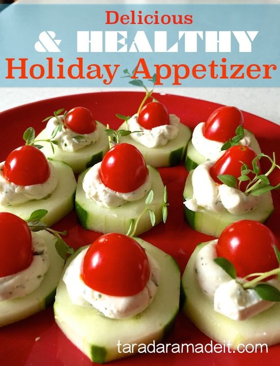 Healthy Christmas Appetizers For Parties
 Healthy & Quick Holiday Appetizer Recipe with Ranch