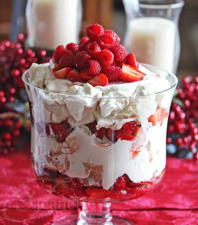 Healthy Christmas Desserts
 Skinny Berry Cheesecake Trifle Recipe Jeanette s Healthy