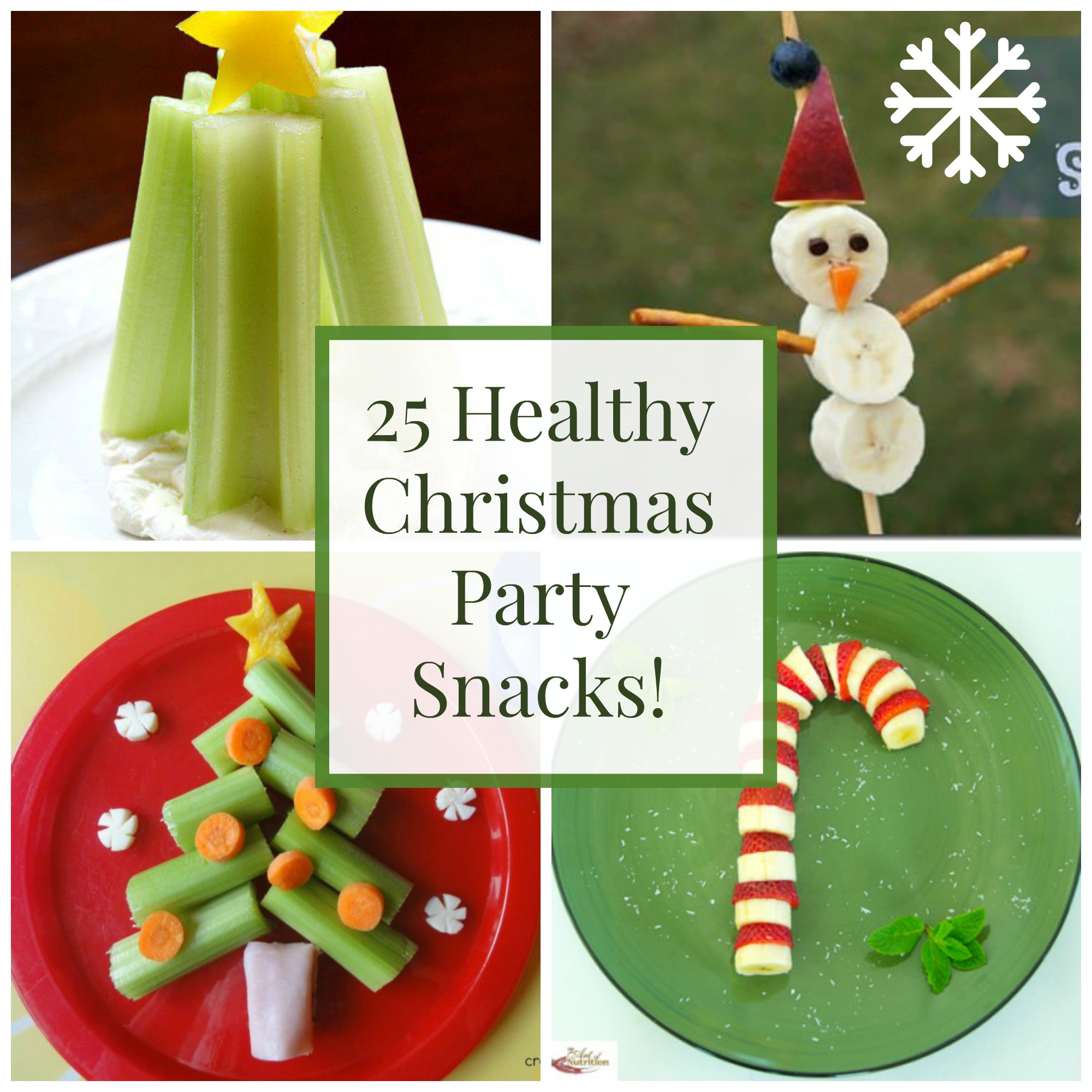 Healthy Christmas Party Snacks
 25 Healthy Christmas Snacks and Party Foods