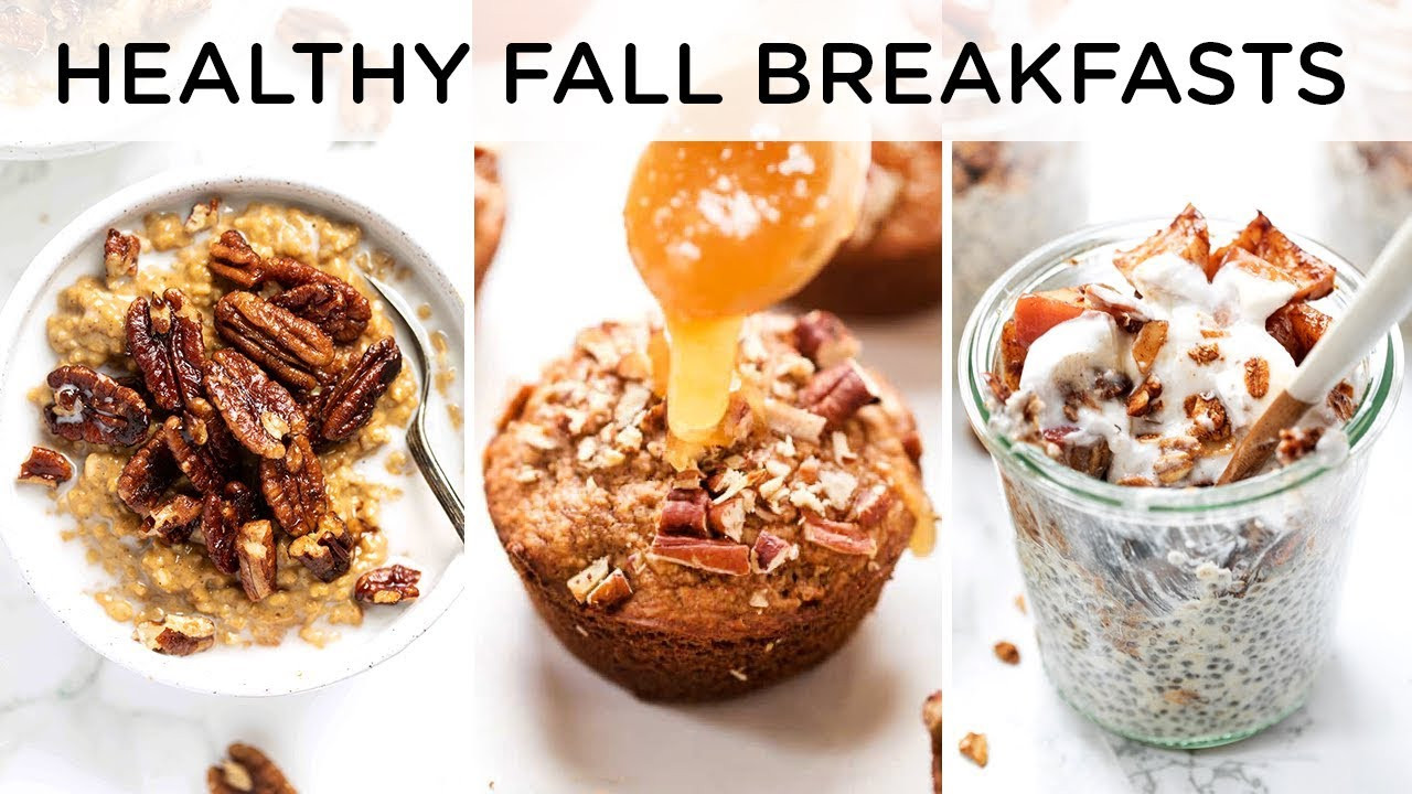 Healthy Fall Breakfast Recipes
 HEALTHY FALL BREAKFAST RECIPES ‣‣ quick & easy breakfast