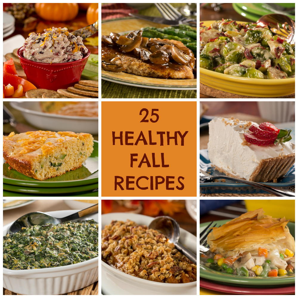 Healthy Fall Casseroles
 25 Healthy Fall Recipes