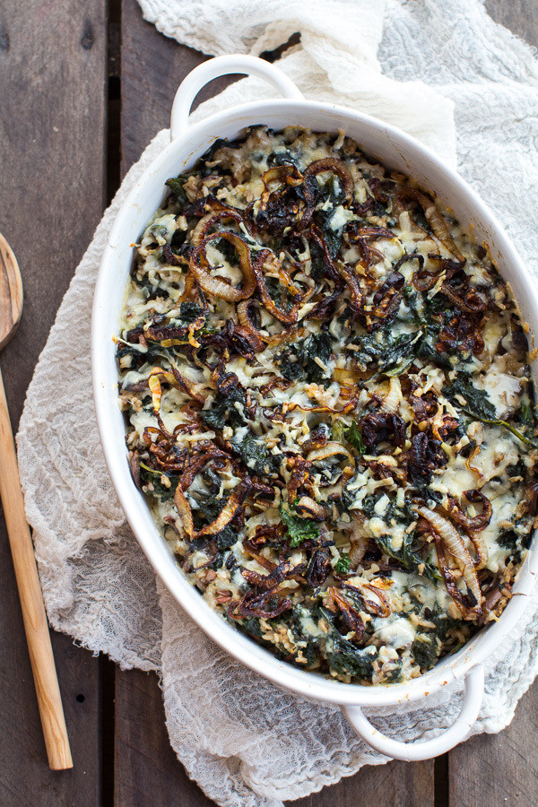 Healthy Fall Casseroles
 Wild Rice and Kale Casserole
