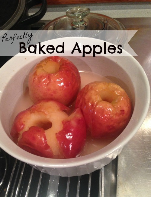 Healthy Fall Dessert Recipes
 Perfectly Baked Apples