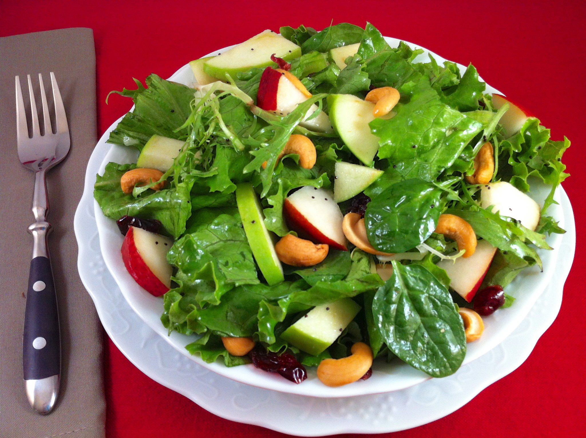 Healthy Fall Salads
 Fall Salad with Lemon Poppy Seed Dressing – The Fountain