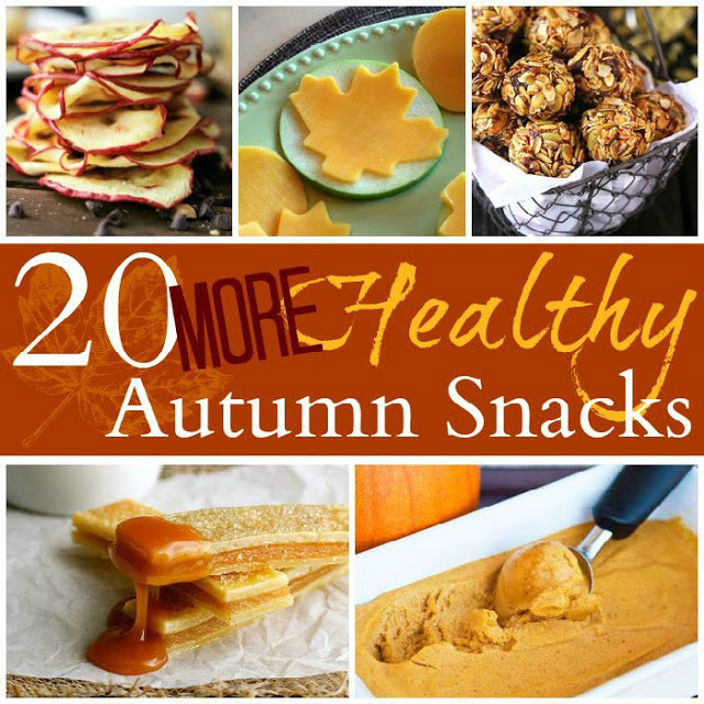 Healthy Fall Snacks
 20 More Healthy Fall Snacks