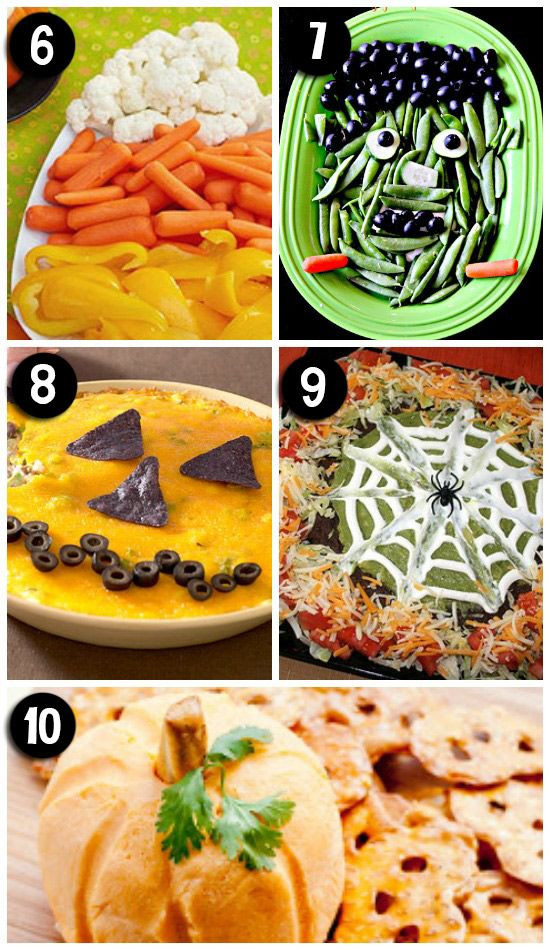 Healthy Halloween Appetizers
 Fun Halloween Food Ideas for Every Meal From
