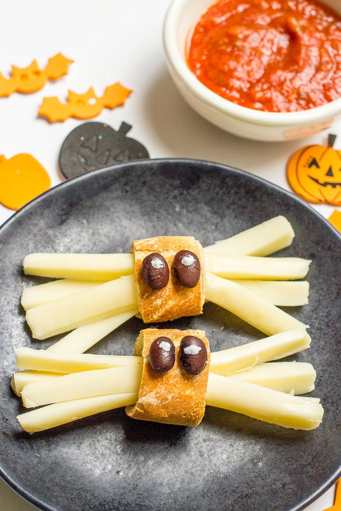 Healthy Halloween Snacks For Kids
 Healthy Halloween spider snacks Family Food on the Table