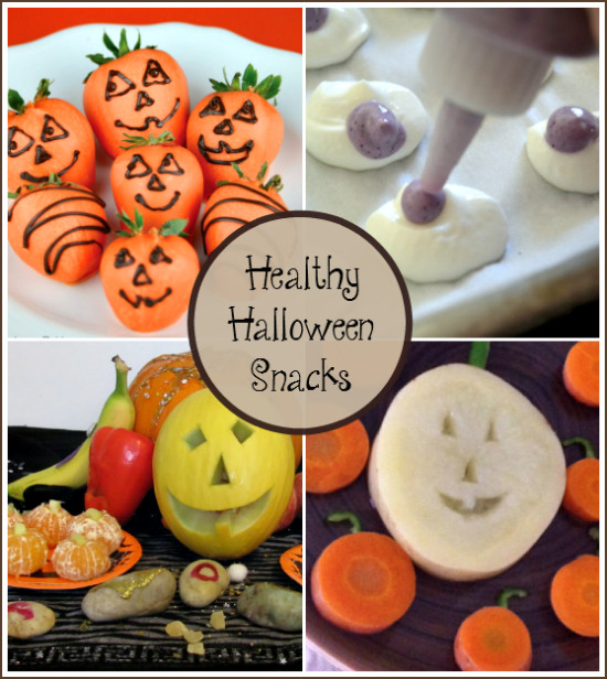 Healthy Halloween Snacks For Kids
 Fun Halloween Snacks for Kids Bewitchin Projects Linky