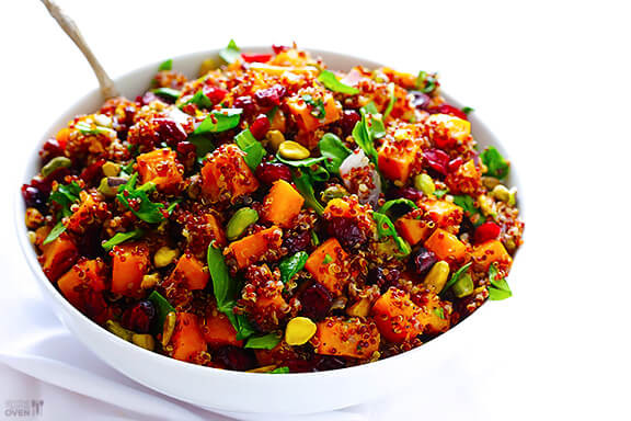 Healthy Stuffing Recipes For Thanksgiving
 Quinoa Stuffing Butternut Squash Quinoa w Cranberries