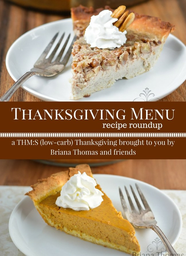 Healthy Thanksgiving Menu
 A Trim Healthy Thanksgiving Menu Briana Thomas