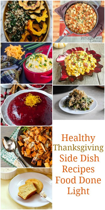 Healthy Thanksgiving Side Dishes
 Healthy Thanksgiving Sides & Desserts Recipes