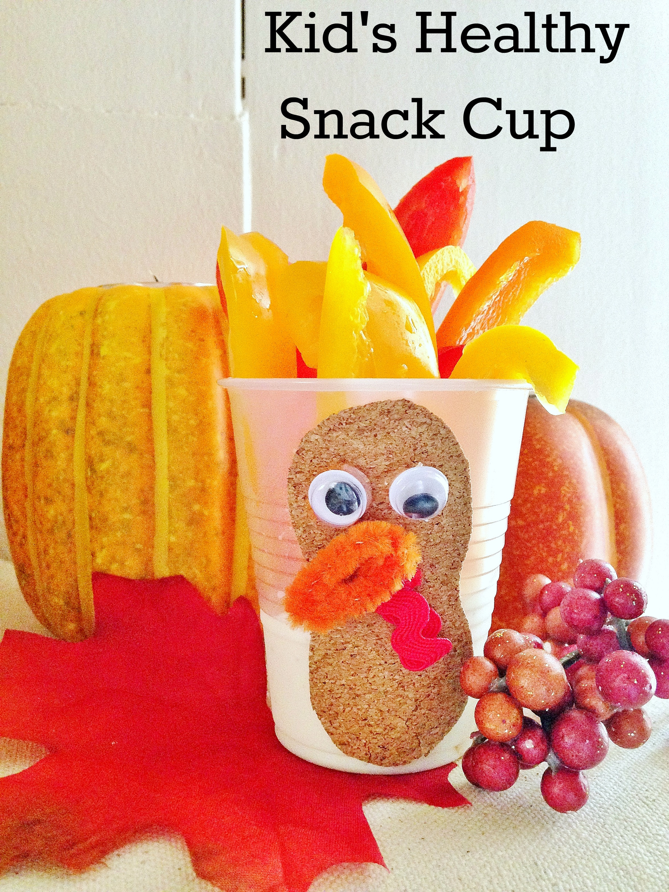 Healthy Thanksgiving Snacks
 Veggies and Dip Healthy Thanksgiving Turkey Snack for Kids